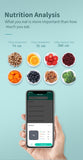 Yolanda 5kg Smart Kitchen Scale Bluetooth APP Electronic Weight Scales Food Balance Weighing Measuring Tool Nutrition Analysis