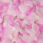 2000 Pcs Artificial Rose Petals Wedding Petalas Colorful Silk Flower Accessories