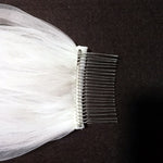 3 Meter Cathedral Wedding Veils Long Lace Edge Bridal Veil with Comb Wedding Accessories Bride Mantilla Wedding Veil