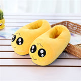 Slippers Men Bedroom Non-slip Women Men Shoes Soft Warm Plush Indoor Slippers Fashion Funny Gift Cute Home Winter Slippers