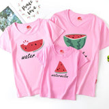Family Look Mommy and Me Clothes Matching Summer Fruits Printing Famil