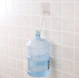 CellDeal Wall Hanger Hook Suction Cup Adhesive Wall Vacuum Sucker Heavy Bathroom Transparent Load Rack Stainless Steel Hangers