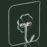 CellDeal Wall Hanger Hook Suction Cup Adhesive Wall Vacuum Sucker Heavy Bathroom Transparent Load Rack Stainless Steel Hangers