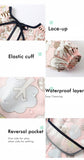 Baby Bib Waterproof Apron Long Sleeve Art Smock for Kids Chest Protection Feeding Bibs