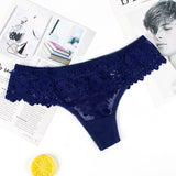 Sexy Lace Thong Panties Female Underwear for Women Seamless Mini G String Hollow Breathable Low Rise Briefs Brazilian Lingerie