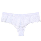 Sexy Lace Thong Panties Female Underwear for Women Seamless Mini G String Hollow Breathable Low Rise Briefs Brazilian Lingerie