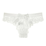 Sexy Lace Thong Panties Female Underwear for Women Seamless Mini G String Hollow Breathable Low Rise Briefs Brazilian Lingerie