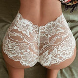 Sexy Lace Thong Panties Female Underwear for Women Seamless Mini G String Hollow Breathable Low Rise Briefs Brazilian Lingerie