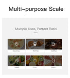 Yolanda 5kg Smart Kitchen Scale Bluetooth APP Electronic Weight Scales Food Balance Weighing Measuring Tool Nutrition Analysis