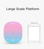 Yolanda 5kg Smart Kitchen Scale Bluetooth APP Electronic Weight Scales Food Balance Weighing Measuring Tool Nutrition Analysis