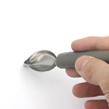Chef Decoration Pencil Anti-slip Accessories Draw Tools Stainless Steel Portable Mini Sauce Painting Coffee Spoon Kitchen Home
