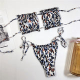 Leopard Bikinis Set For Women Swimsuit Summer Beach Wear Brazilian Biquinis Feamle Bathing Suits 2021 Sexy Women Bikini Swimwear