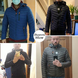 CHAIFENKO Brand Winter Warm Waterproof Jacket Men 2020 New Autumn Thick Hooded Parkas Mens Fashion Casual Slim Jacket Coat Men
