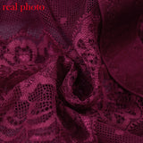Ellolace Summer Lace Bodysuit Women Floral Embroidery Deep V Neck Sexy Bodysuit Dot Patchwork Jumpsuit Overalls 2019 Femlae Body