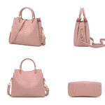 Alligator 3-piece Set Composite Bag Designer High Quality PU Leather Women Handbag Ladies Fashion Small Shoulder Crossbody Bag