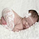 Baby Romper Deep V Backless Clothes Newborn Photo Photograph Lace Toddler Hollow Design Clothing