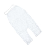 Baby Romper Deep V Backless Clothes Newborn Photo Photograph Lace Toddler Hollow Design Clothing