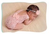 Baby Romper Deep V Backless Clothes Newborn Photo Photograph Lace Toddler Hollow Design Clothing