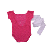 Baby Romper Deep V Backless Clothes Newborn Photo Photograph Lace Toddler Hollow Design Clothing