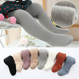 New Thicken Girls Tights for Winter Autumn 1 Pcs Warm Baby Girls Clothing Children Stockings 0-6 Years Old Solid Kids Pantyhose