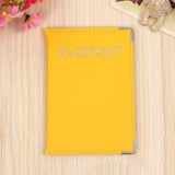 PU Leather Passport Cover Cute Business Card Holder Pouch for Travel Wallet Russian Netherland Case Women Pink