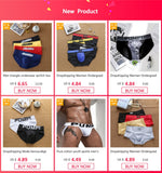Dropshipping Mannen Ondergoed Mannelijke Onderbroek Bikini Broek Laagbouw Mannen Ondergoed Comfortabel Ademend Slips