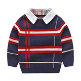 2-8T Toddler Kid Boy Clothes Spring Winter Warm pullover Top Long Slee