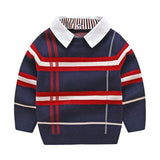 2-8T Toddler Kid Boy Clothes Spring Winter Warm pullover Top Long Slee