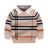 2-8T Toddler Kid Boy Clothes Spring Winter Warm pullover Top Long Slee