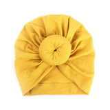 2020 Baby cotton blends Headband Soft Rabbit Bowknot Turban Hair Bands for Children Girls Elastic Headwrap Children Baby Turban
