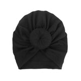 2020 Baby cotton blends Headband Soft Rabbit Bowknot Turban Hair Bands for Children Girls Elastic Headwrap Children Baby Turban