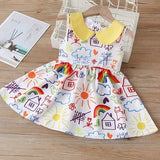 2020 New Summer Girls' Dress Korean Strap Plaid Casual Sleeveless