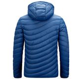 CHAIFENKO Brand Winter Warm Waterproof Jacket Men 2020 New Autumn Thick Hooded Parkas Mens Fashion Casual Slim Jacket Coat Men