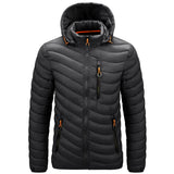 CHAIFENKO Brand Winter Warm Waterproof Jacket Men 2020 New Autumn Thick Hooded Parkas Mens Fashion Casual Slim Jacket Coat Men