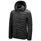 CHAIFENKO Brand Winter Warm Waterproof Jacket Men 2020 New Autumn Thick Hooded Parkas Mens Fashion Casual Slim Jacket Coat Men