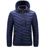 CHAIFENKO Brand Winter Warm Waterproof Jacket Men 2020 New Autumn Thick Hooded Parkas Mens Fashion Casual Slim Jacket Coat Men