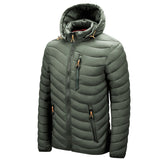 CHAIFENKO Brand Winter Warm Waterproof Jacket Men 2020 New Autumn Thick Hooded Parkas Mens Fashion Casual Slim Jacket Coat Men