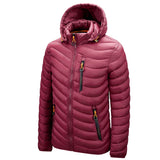CHAIFENKO Brand Winter Warm Waterproof Jacket Men 2020 New Autumn Thick Hooded Parkas Mens Fashion Casual Slim Jacket Coat Men