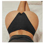FINETOO Cotton Brazilian Panties Women Sexy V Waist G-String Underwear Female T-back Underpants M-XL Lady Bikini Panty 3Pcs/set