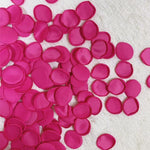 100 pieces /bag Artificial Silk Rose Petals Satin Petals Silk For Weddings Silk Handmade Soft Satin Rose Petals