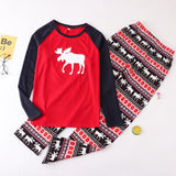 Family Christmas Pajamas Set Warm Adult Kids Girls Boy Mommy Sleepwear Nightwear Mother Daughter Clothes Matching Family Outfits