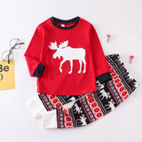 Family Christmas Pajamas Set Warm Adult Kids Girls Boy Mommy Sleepwear Nightwear Mother Daughter Clothes Matching Family Outfits