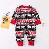 Family Christmas Pajamas Set Warm Adult Kids Girls Boy Mommy Sleepwear Nightwear Mother Daughter Clothes Matching Family Outfits