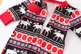 Family Christmas Pajamas Set Warm Adult Kids Girls Boy Mommy Sleepwear Nightwear Mother Daughter Clothes Matching Family Outfits
