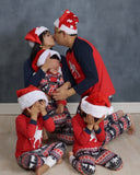 Family Christmas Pajamas Set Warm Adult Kids Girls Boy Mommy Sleepwear Nightwear Mother Daughter Clothes Matching Family Outfits