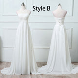Robe De Mariee Long Suknia ślubna Vestidos Satin Wedding Dress Robe De Soiree Longue Formal Simple Vestido De Novia Bride To Be