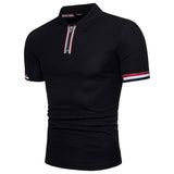 KB Men Polo Men Shirt Short Sleeve Polo Shirt Contrast Color Polo New Clothing Summer Streetwear Casual Fashion Men tops