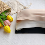 New One Piece Seamless Tube Top Women Invisible Bra Intimates Strapless Bustier Bandeau Breathable Wrapped Chest Sexy lingerie