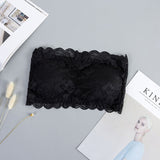 New One Piece Seamless Tube Top Women Invisible Bra Intimates Strapless Bustier Bandeau Breathable Wrapped Chest Sexy lingerie