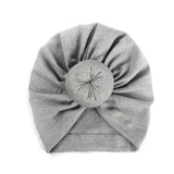 2020 Baby cotton blends Headband Soft Rabbit Bowknot Turban Hair Bands for Children Girls Elastic Headwrap Children Baby Turban